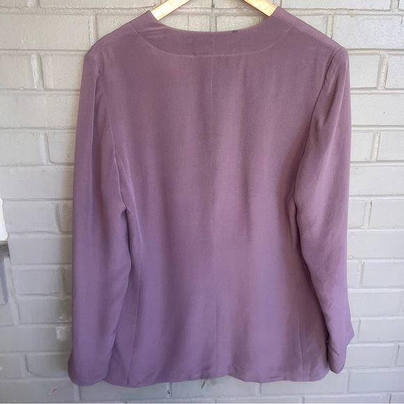 Amanda Smith 100% Silk 5 Piece Set Wide Leg Pants, Skirt, Cami, Tank, Blazer - Picture 5 of 16